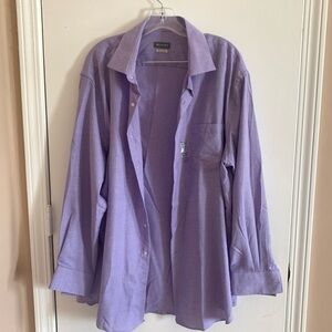 NWT Van Heusen XL 17 1/2 32/33 Long Sleeve Button Down Dress Shirt